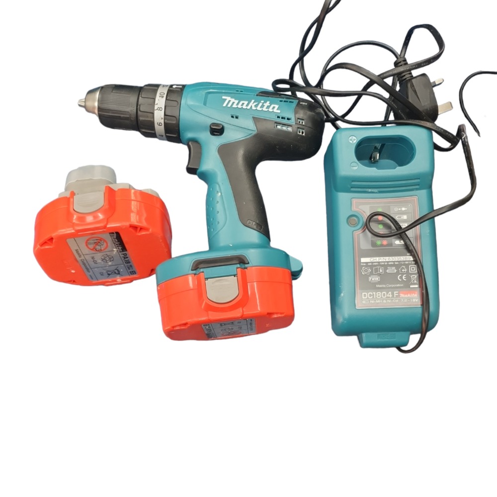 makita 8391D drill set 2 x batteries and charger Own4Less